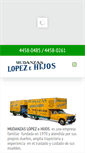 Mobile Screenshot of mudanzaslopezehijos.com.ar